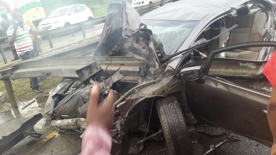 Un muerto y dos herido en accidente en Autovía del Este 