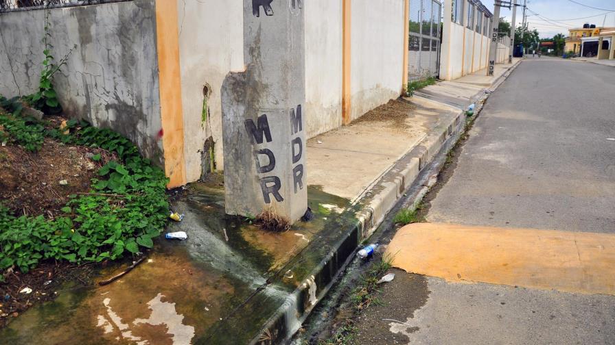 Problemas de drenaje en hospital municipal