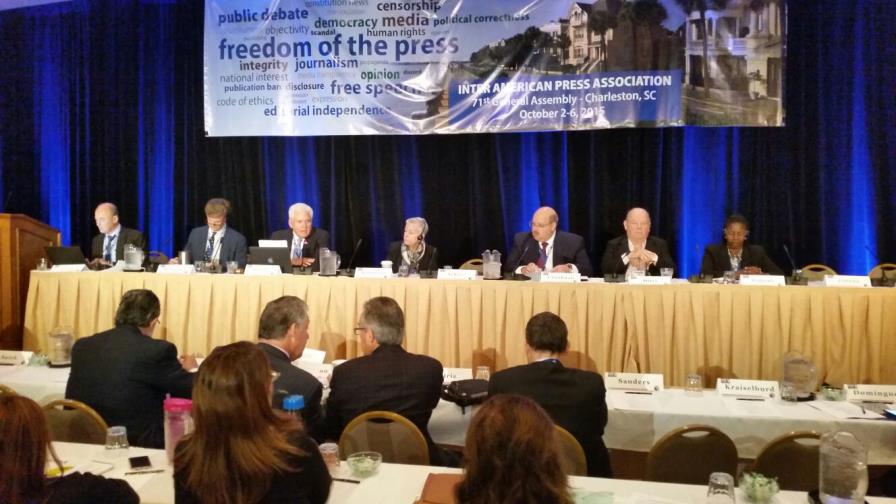 Se inicia la apertura formal de la 71a. Asamblea General de la SIP 