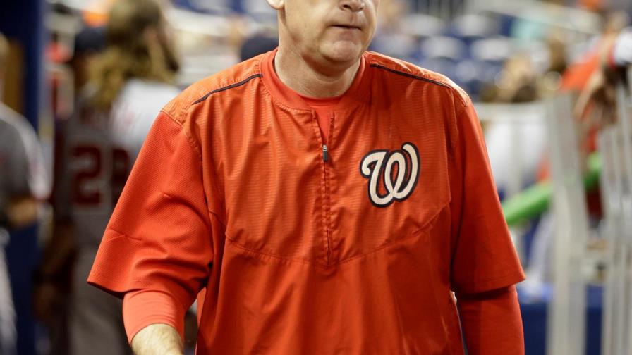 Nacionales despiden al mánager Matt Williams 