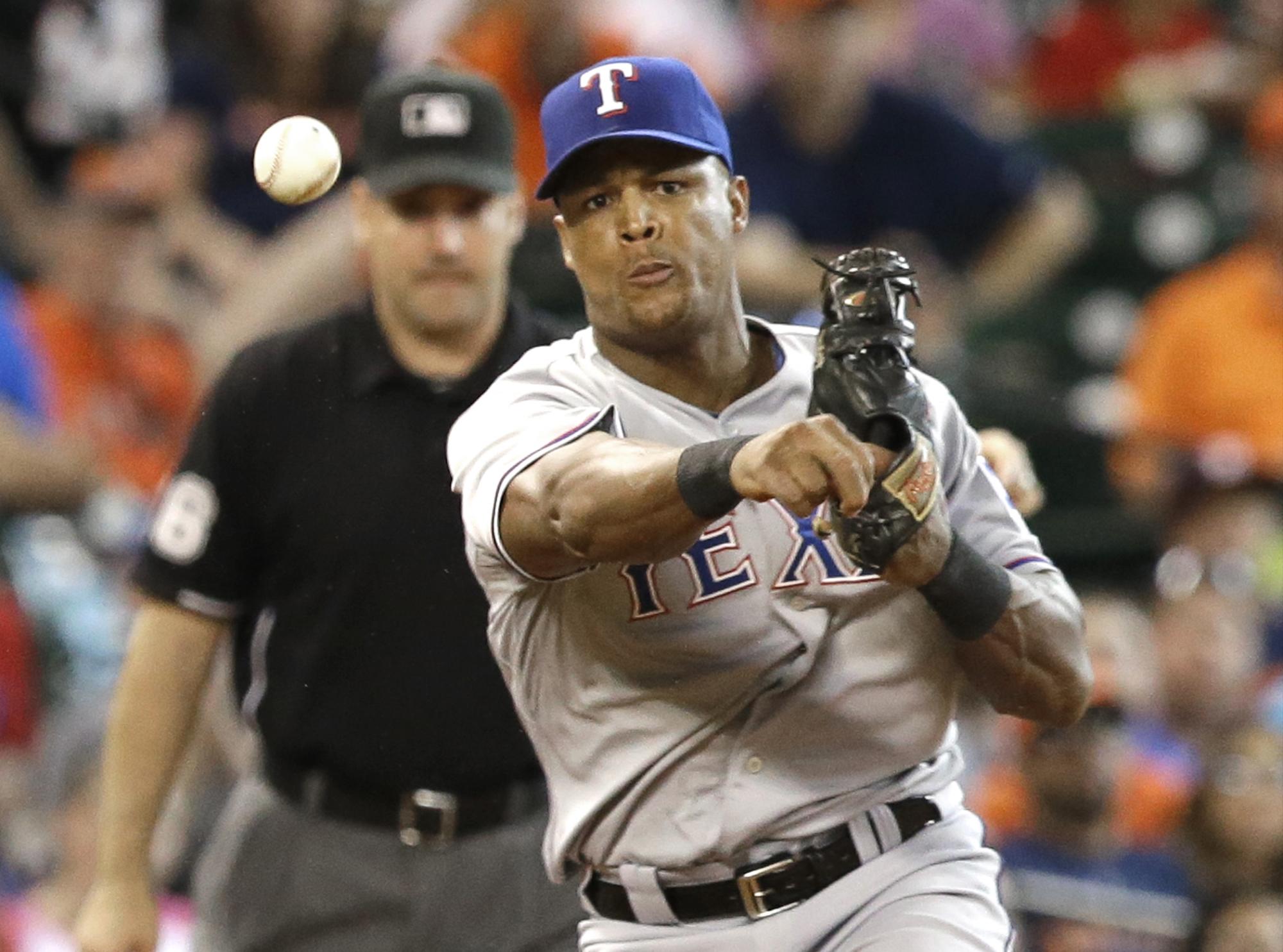 La defensa de Beltré salvó 12.9 carreras, líder entre los antesalistas.