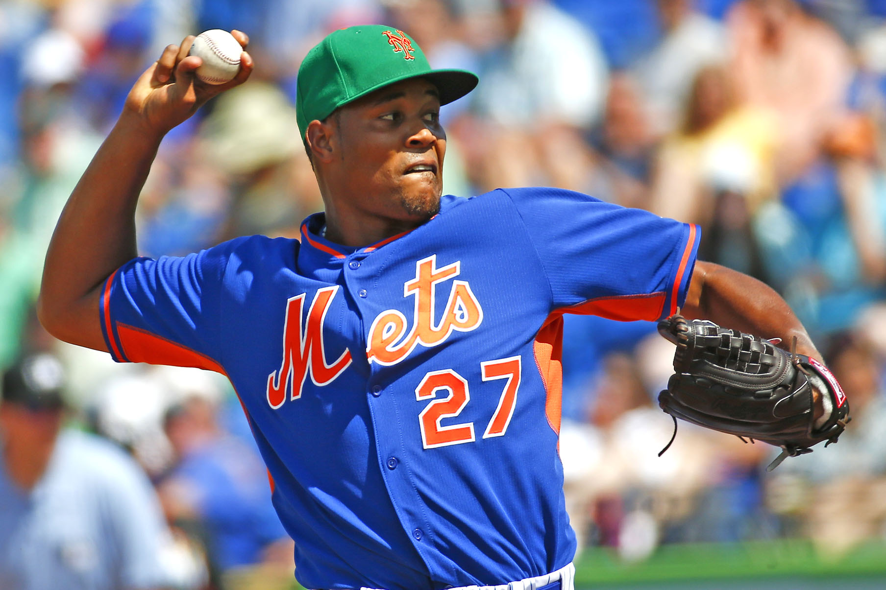 Jeurys Familia resolvió un gran problema a los Mets, al caerse sus dos cerradores.
