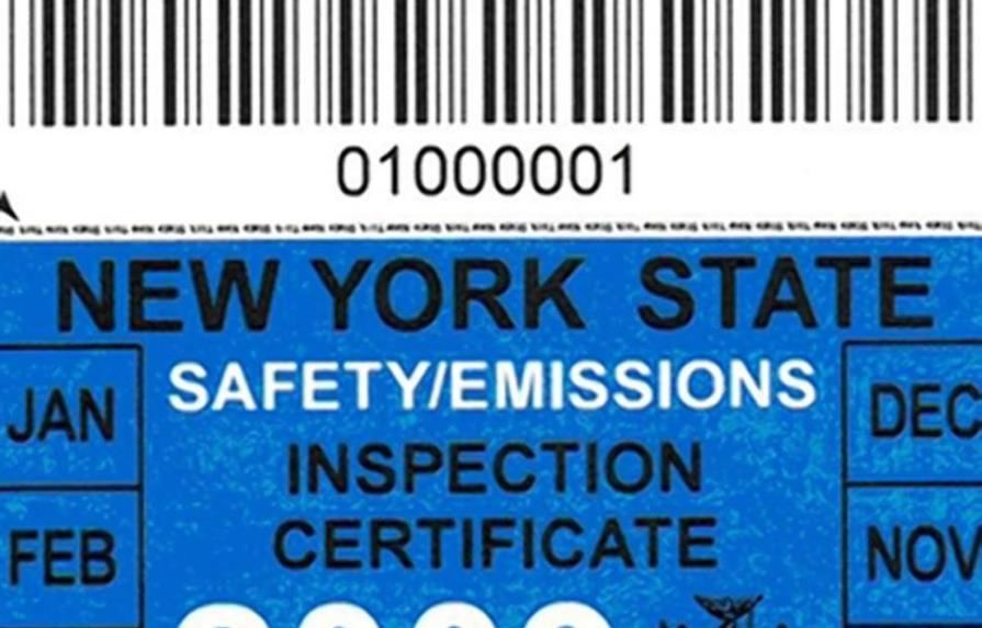 Arrestan un dominicano en  Nueva York con 935  marbetes falsos para inspección de vehículos 