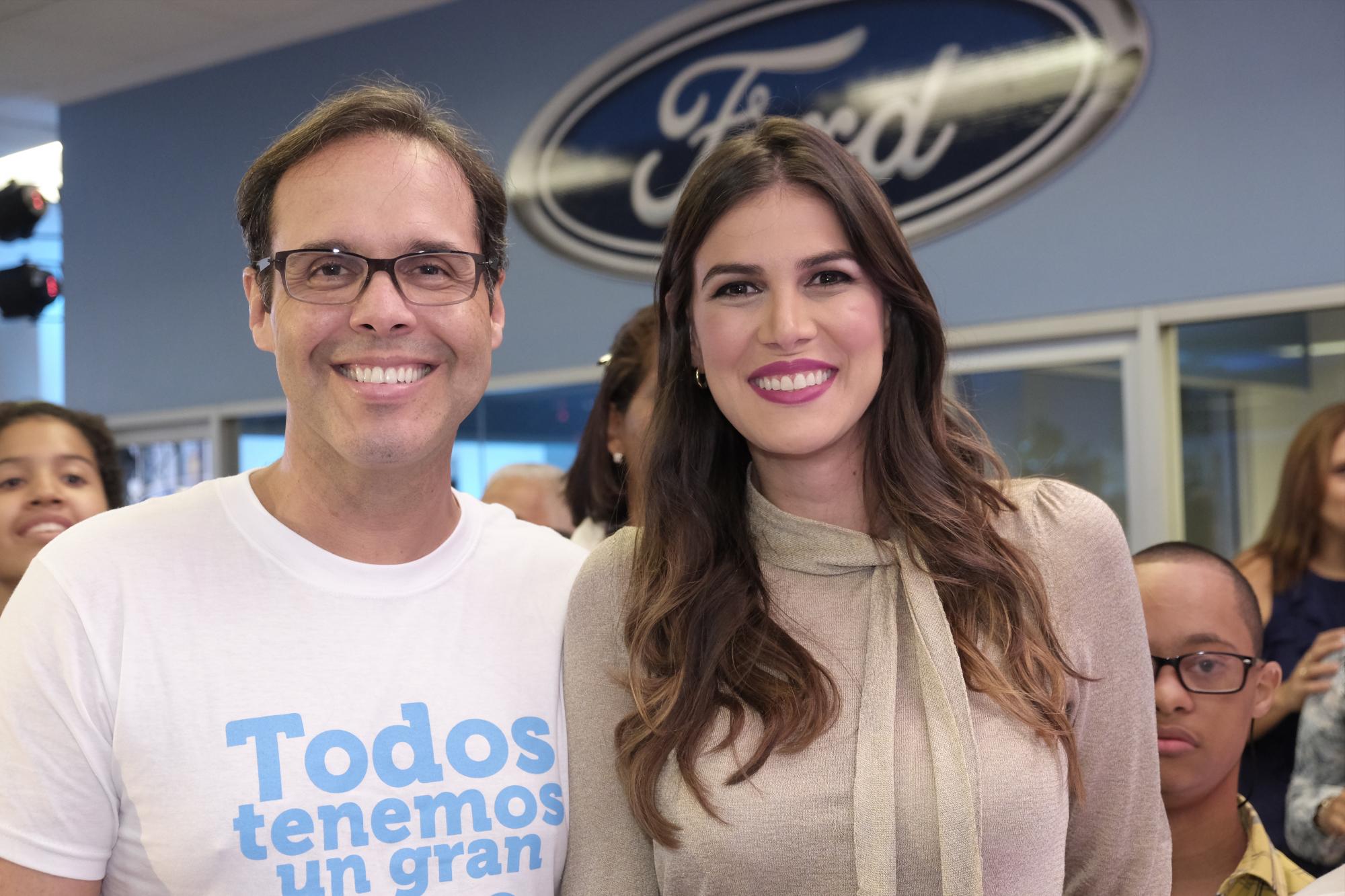 Frank Ceara y Marianne Cruz.