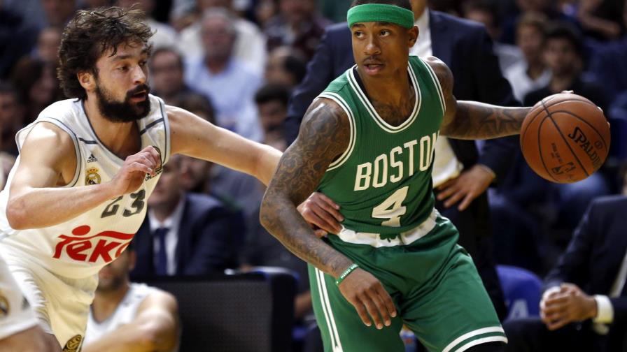 Los Celtics apabullan al Real Madrid en amistoso