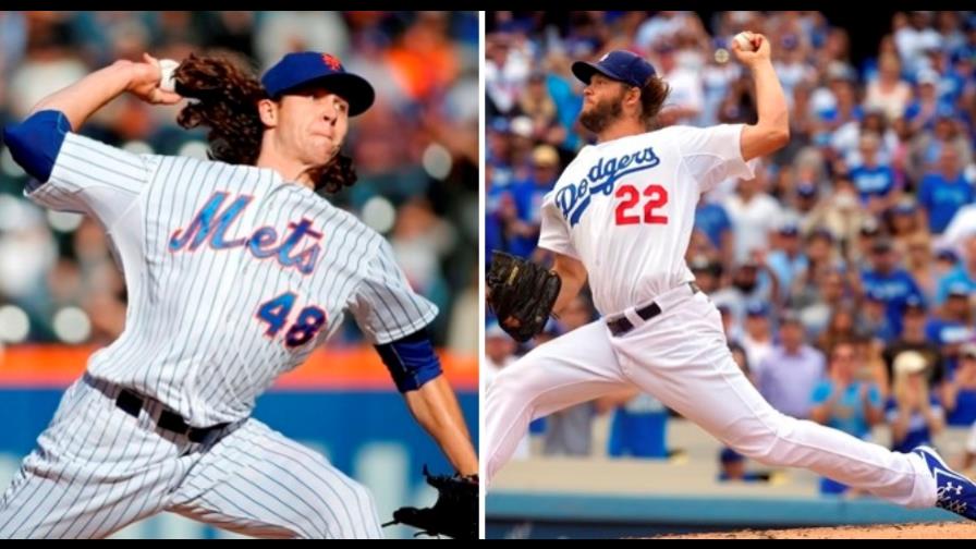 Jacob deGrom y Clayton Kershaw establecieron récord de poches