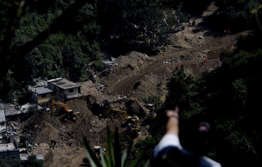 Suben a 273 los muertos por alud en Guatemala y bajan a 267 los desaparecidos 