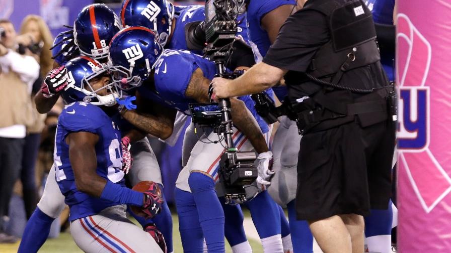 Pase de Manning da triunfo agónico a Giants 