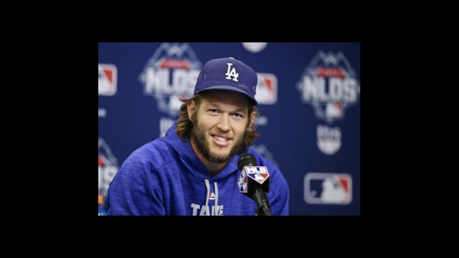 Kershaw abrirá 4to juego con 3 días de descanso 