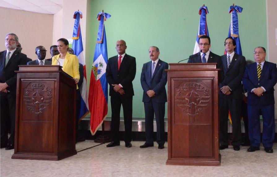 República Dominicana y Haití acuerdan continuar negociaciones 