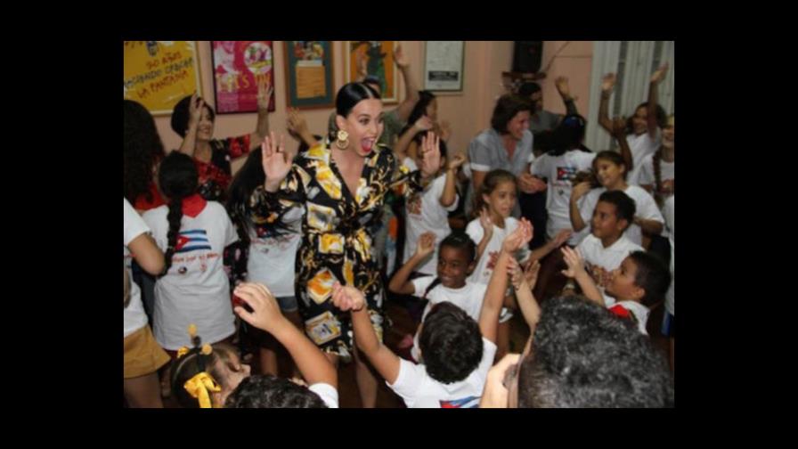 Katy Perry regresó a Cuba tras presentarse en Puerto Rico