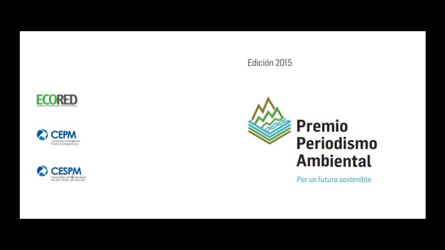 Anuncian premio de periodismo ambiental