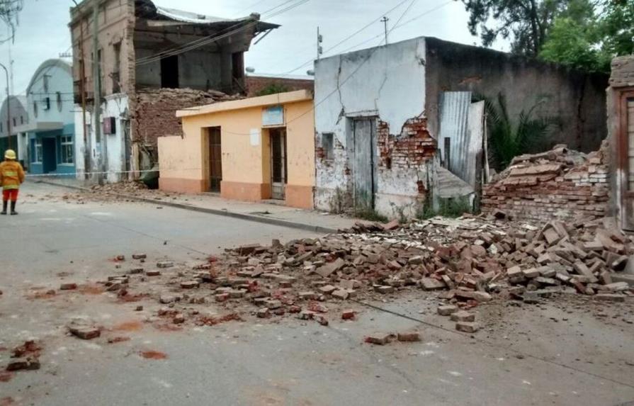 Sismo de 5,9 deja un muerto en la provincia de Salta, norte de Argentina 