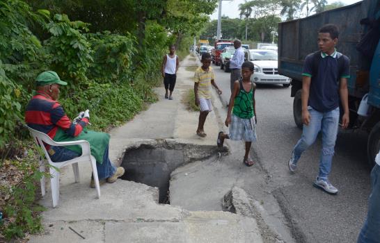 Boquete sin doliente en   la República de Colombia