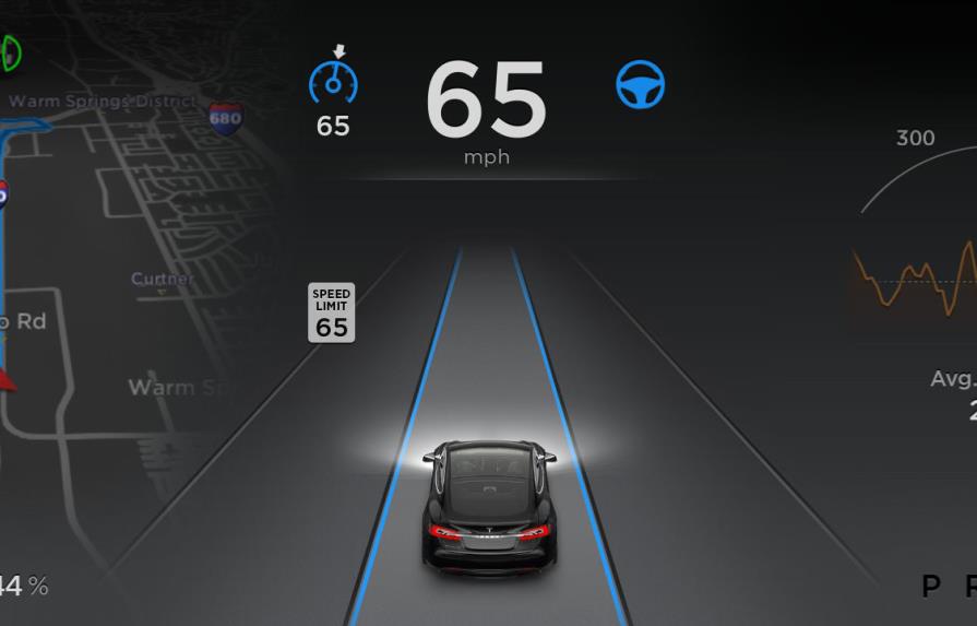 Conducción “sin manos” con Autopilot de Tesla