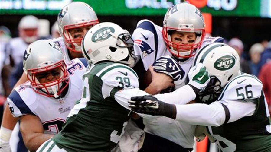 Patriots y Jets se disputan la cima del Este de la AFC 