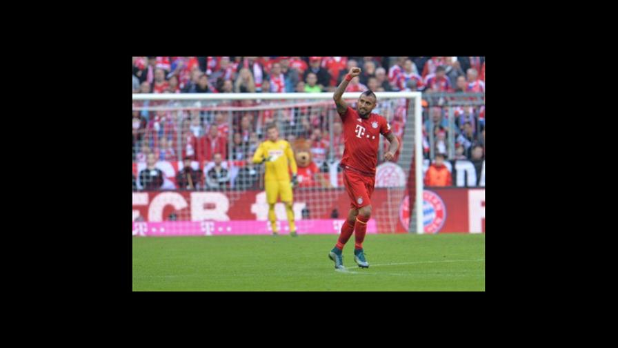 Vidal y Chicharito anotan en triunfos de Bayern y Bayer 