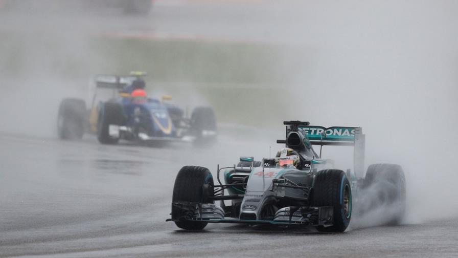 Nico Rosberg primero y 2do. Lewis Hamilton para largar en el GP de EEUU 