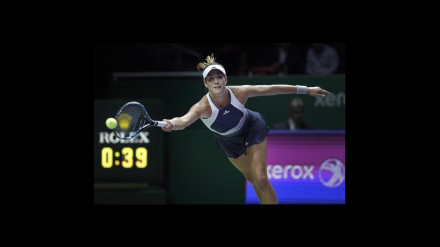 Muguruza le gana a Safarova en la Final de la WTA 