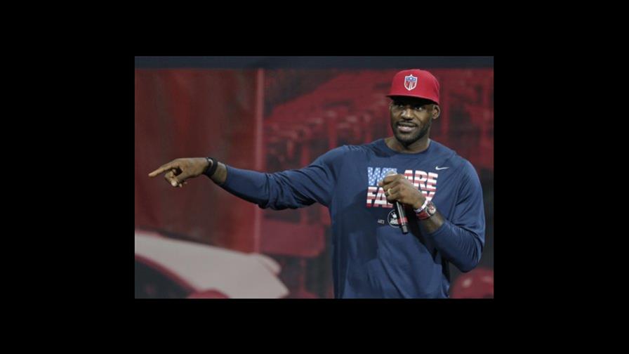  James practicó por primera vez en casi dos semanas