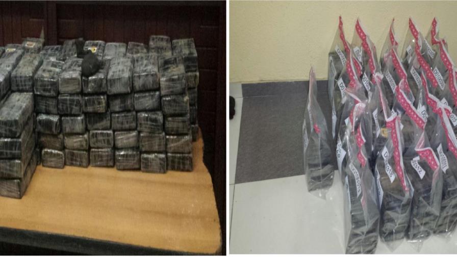 DNCD apresó a cuatro por cargamento de droga