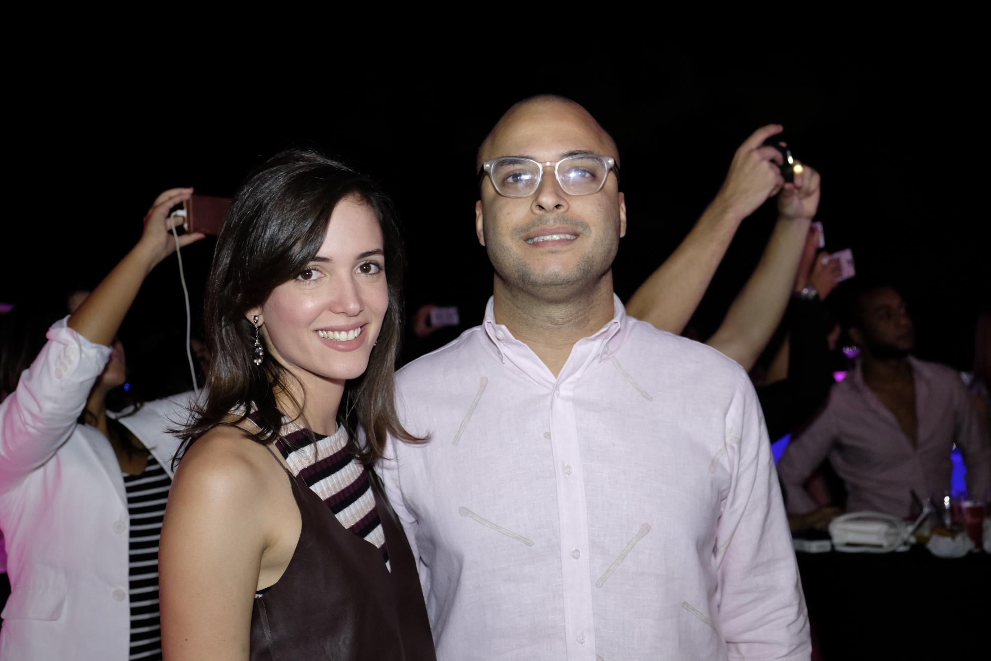 Laura Franco y Rafa Melo.