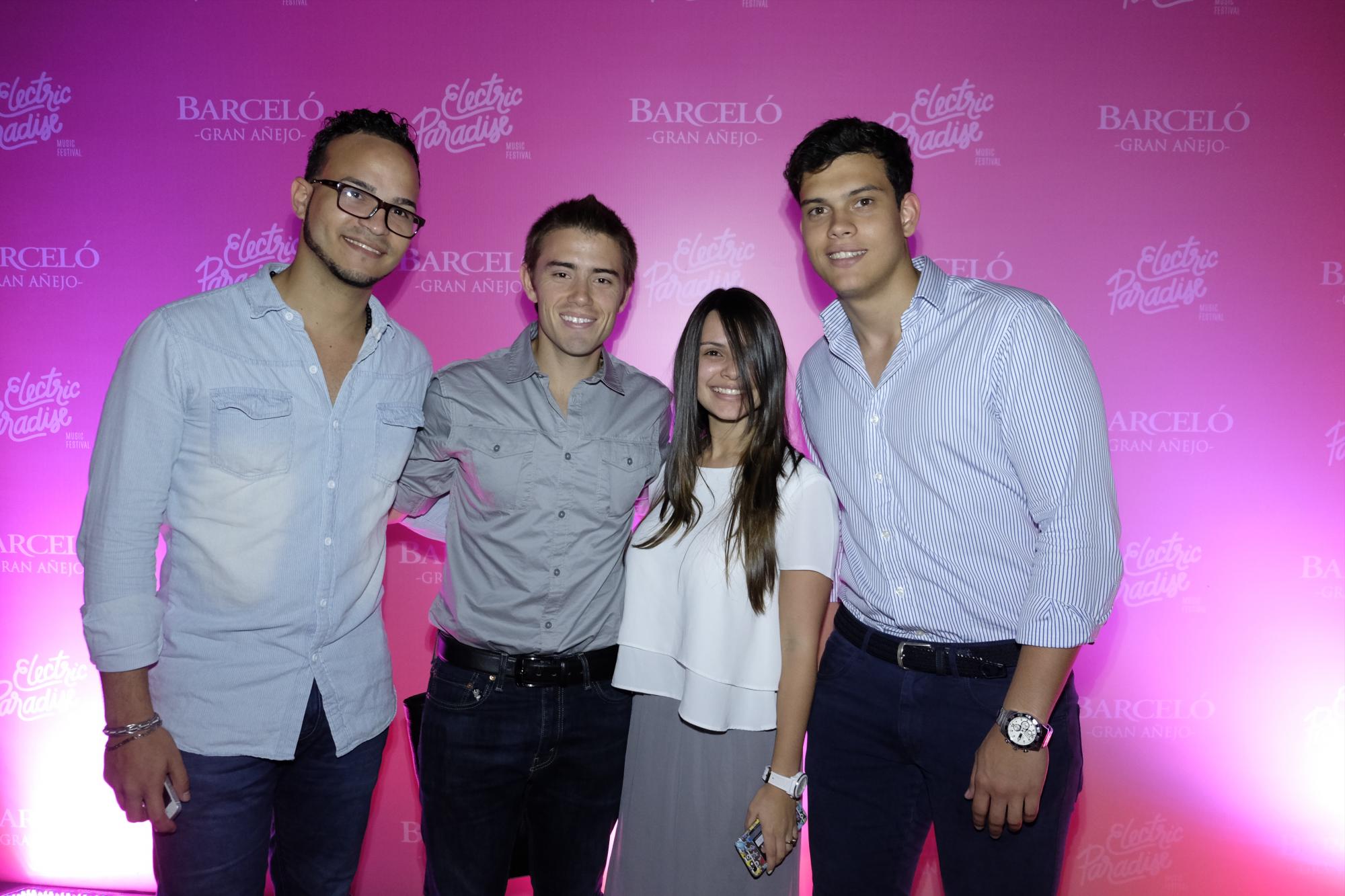 Milquíades Nova, Diego Lomelli, Claudia Calderón y Carlo Piantini.