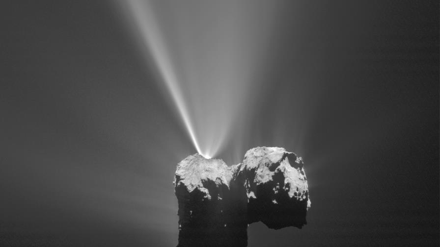 La sonda Rosetta detecta oxígeno en el cometa 67P