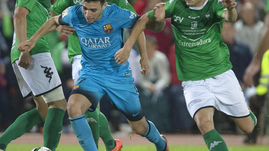 Villanovense frena a Barcelona en empate 0-0 en Copa del Rey 