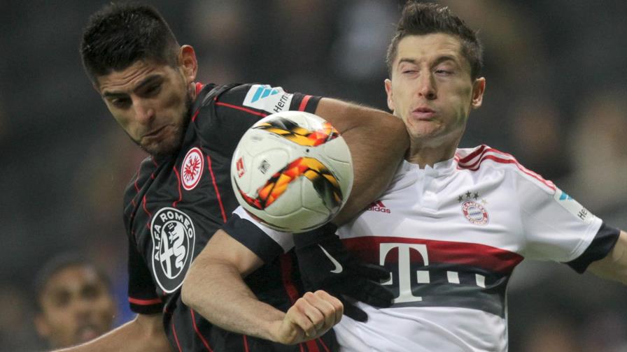 El Eintracht Frankfurt pone fin a foja perfecta del Bayern 