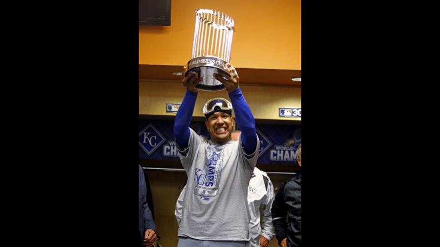 Salvador Pérez, Jugador Más Valioso de la Serie Mundial Salvador Pérez, Jugador Más Valioso de la Serie Mundial