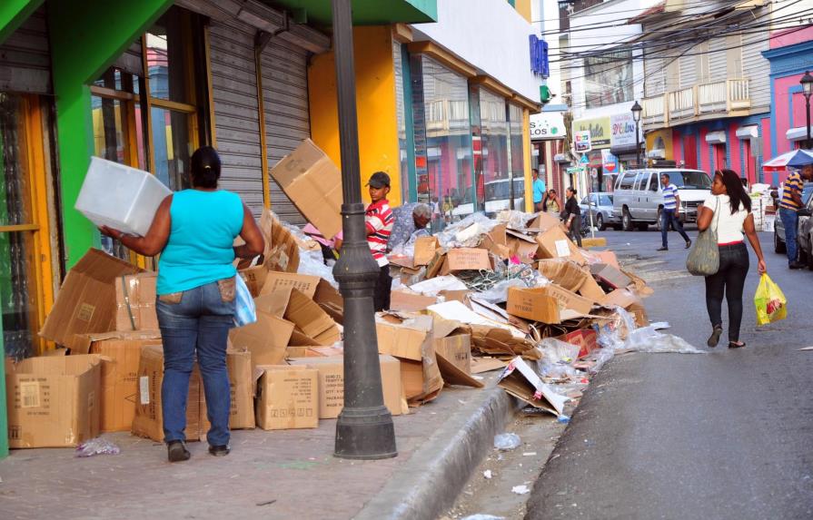 Concejal pide a Salud y Medio Ambiente intervenir a Santiago por acumulación de basura