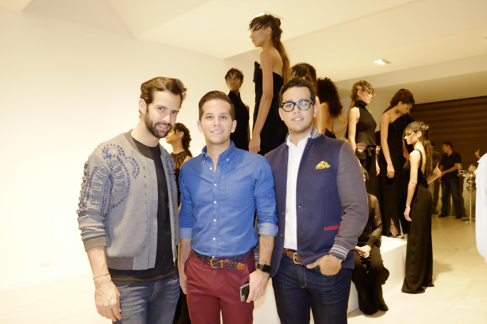 Jorge Brown, Ernesto Geara y Luis Eduardo Sánchez.