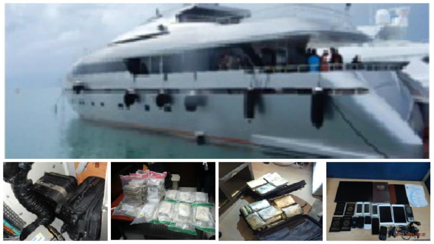 Decomisan 77 paquetes de droga en yate de La Romana y en el aeropuerto de Punta Cana