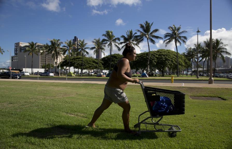 En el paraíso de Hawaii también hay personas sin techo 