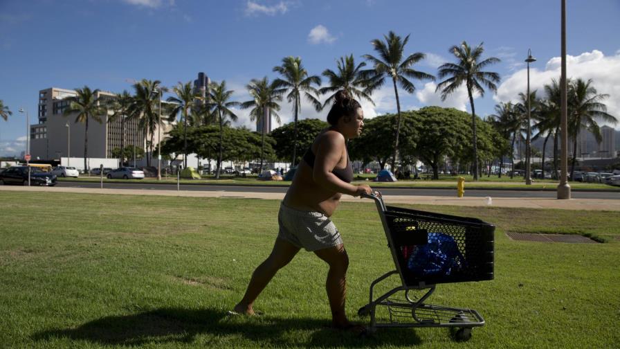 En el paraíso de Hawaii también hay personas sin techo En el paraíso de Hawaii también hay personas sin techo