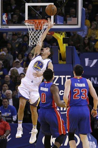 Warriors ganan a Pistons en “mala noche” de su estrella Curry 