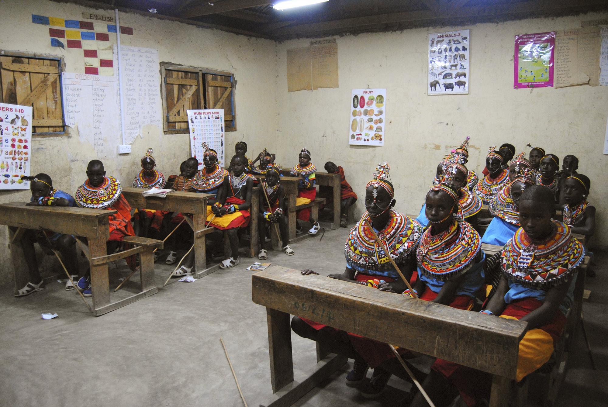 Niños de Kenia