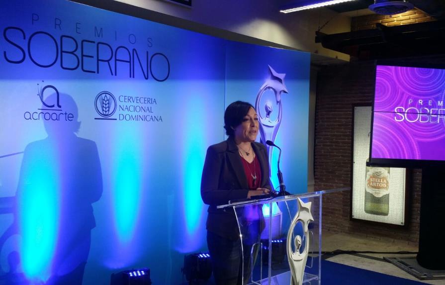 Edilenia Tactuk es la productora de Premios Soberano 2016