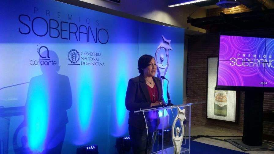 Edilenia Tactuk es la productora de Premios Soberano 2016