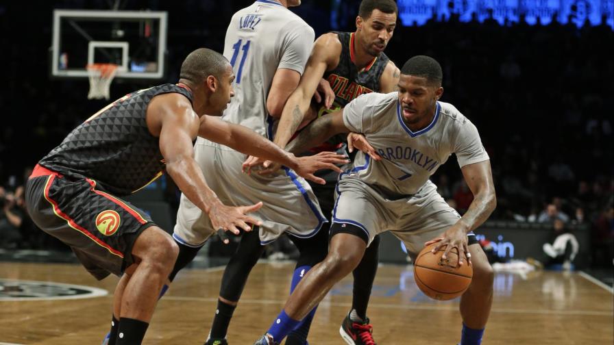 Horford anotó 18 en el revés de Atlanta ante Nets