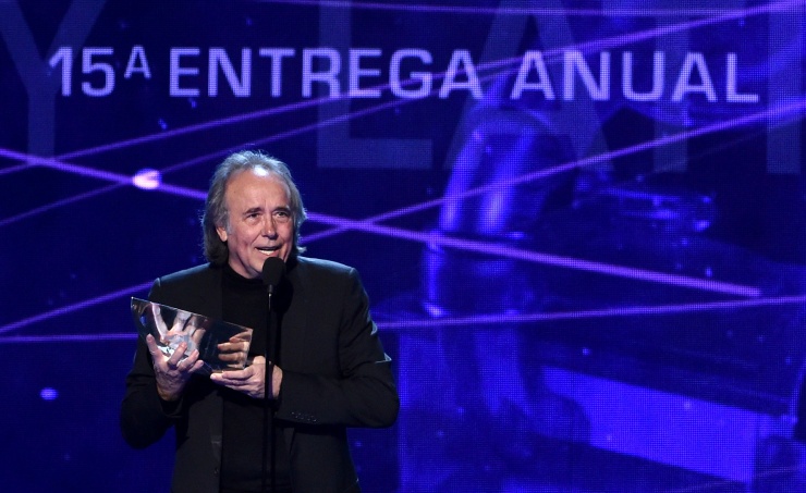 Joan Manuel Serrat, Persona del año en los Latin Grammy de 2014.