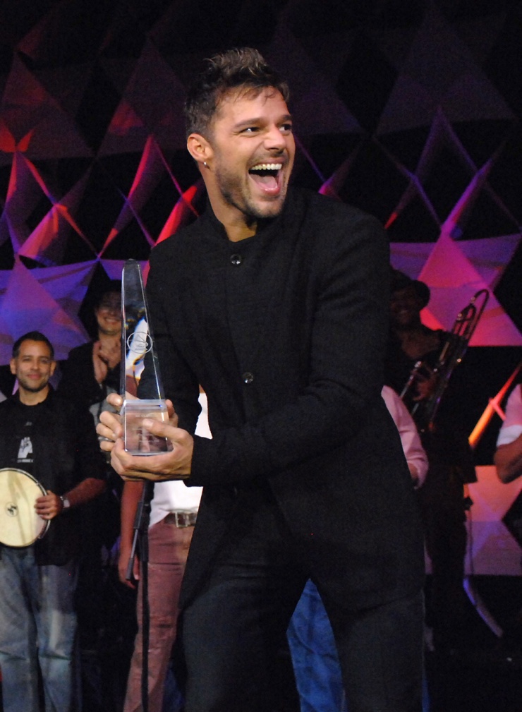 Ricky Martin, Persona del Año en los Latin Grammy de 2006.