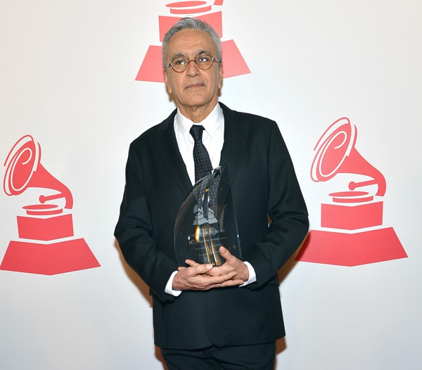 Caetano Veloso, Persona del Año en los Latin Grammy de 2012.