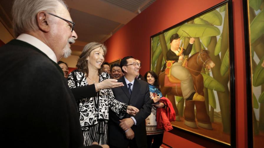 Botero busca “emocionar” al público chino con su particular universo visual Botero busca “emocionar” al público chino con su particular universo visual