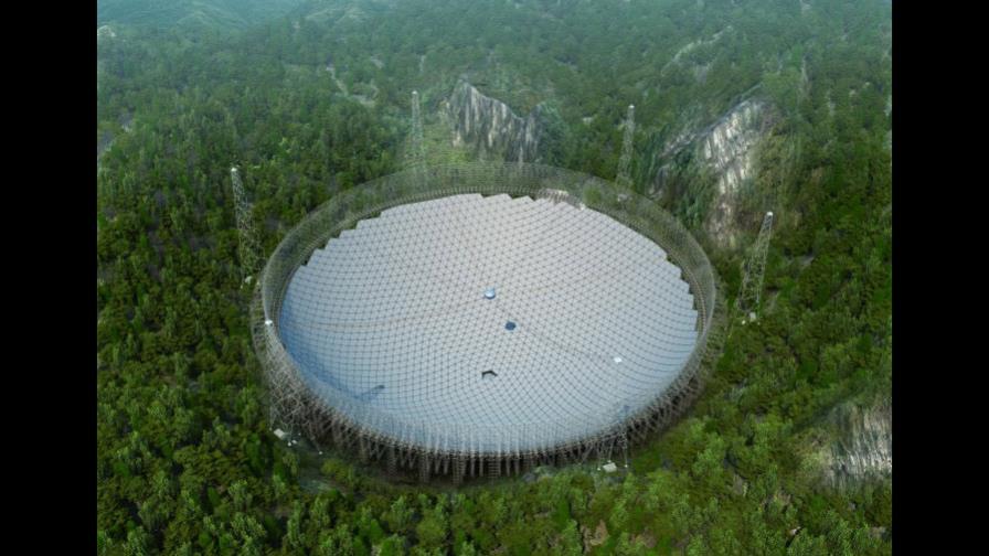 China inicia última fase de construcción de mayor radiotelescopio del mundo China inicia última fase de construcción de mayor radiotelescopio del mundo