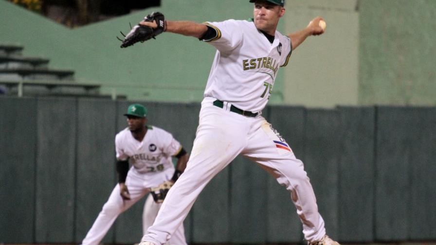 Estrellas ganan tercero en línea y se afianza en la segunda posición del béisbol dominicano