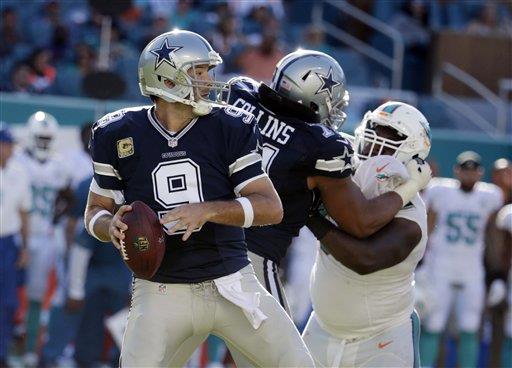 Romo vuelve y Cowboys ganan 