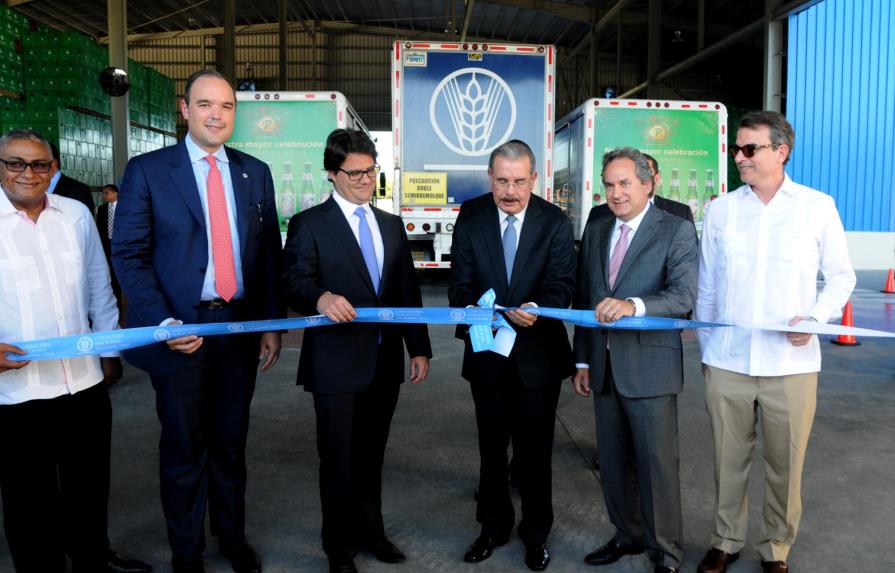 Cervecería inaugura centro de distribución en Bávaro que servirá de modelo para la región