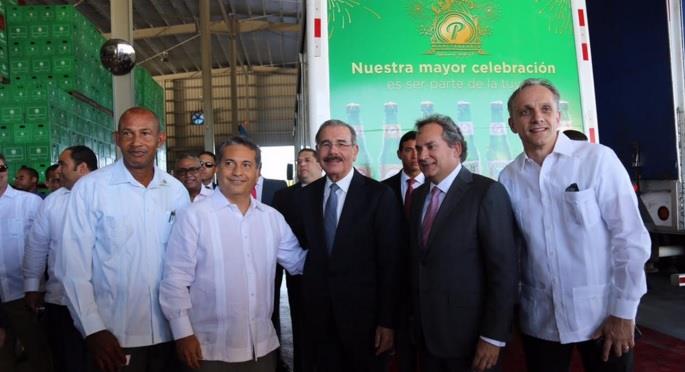 Danilo Medina encabeza inauguración instalaciones de Cervecería Nacional Dominicana en Punta Cana